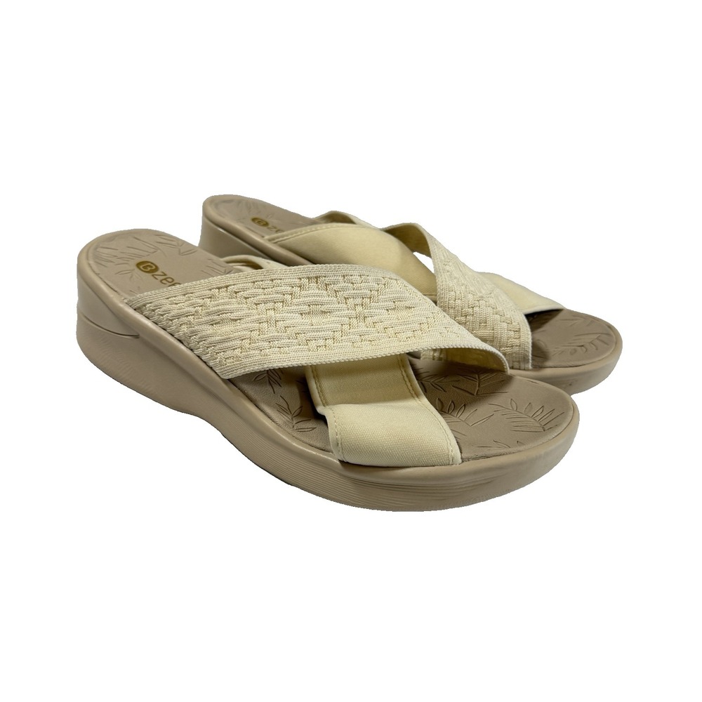 B Zees Womens 10 Slide Sandal Sundance Comfort